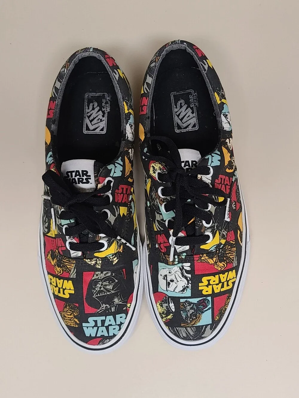 Vans X Star Wars Classic Repeat Era comic book skateboard sneakers size 10.5